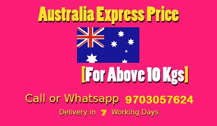Uppal to Australia Courier Charges